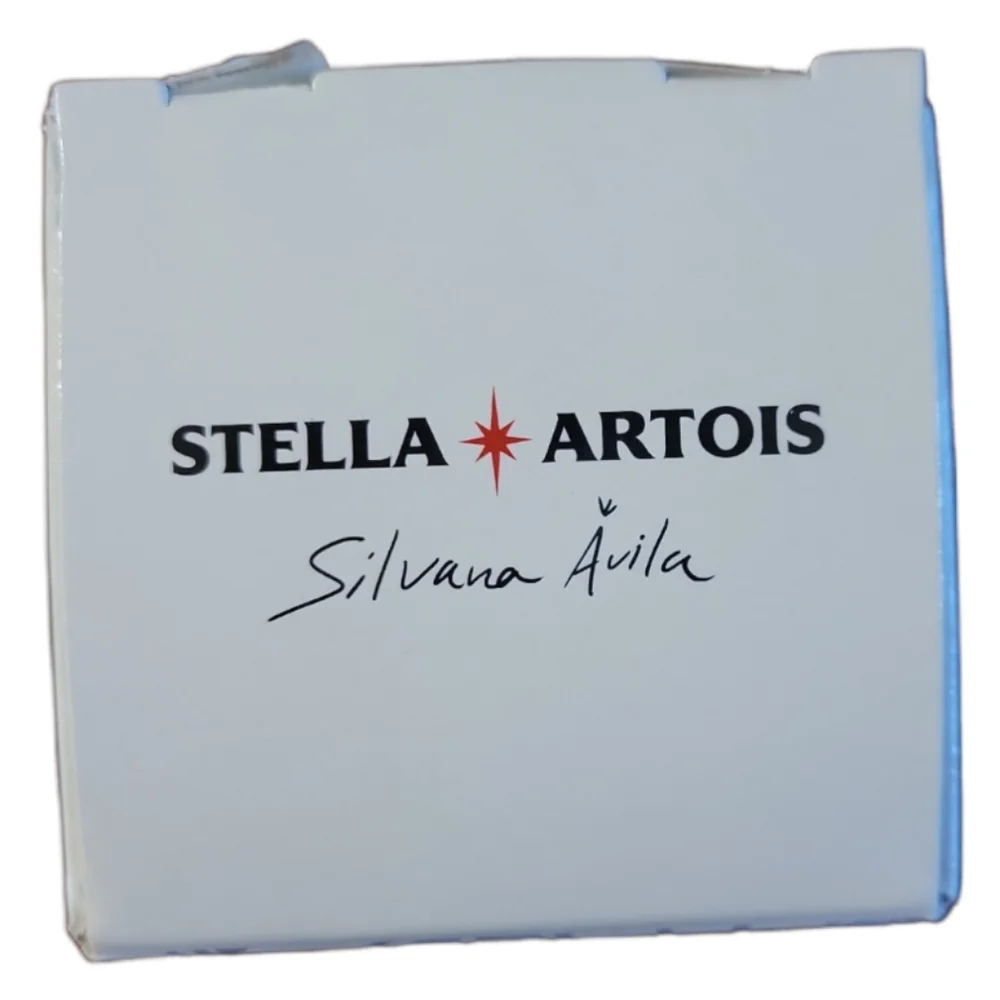 NEW STELLA ARTOIS 33cl Mexico Chalice Limited Edition Glass 2018  Silvana Avila